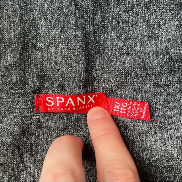 SPANX Heather Gray Look At Me Now High Rise Leggings size 1X - Picture 7 of 7